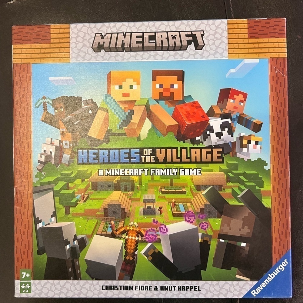 Minecraft - Heroes Of The Village Family Board Game by Ravensburger